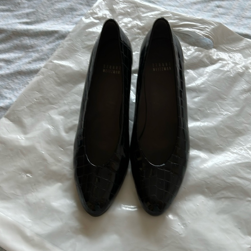 Stuart weitzman black pumps 8